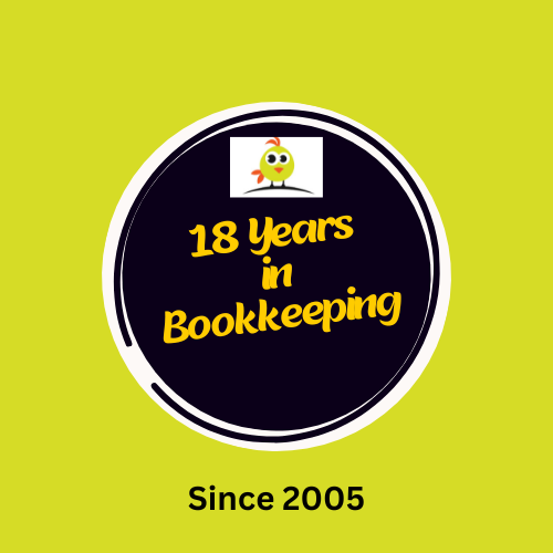 18 years in bookkeeping