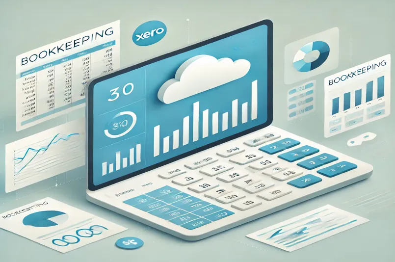 Cloud-based bookkeeping interface for Xero software.