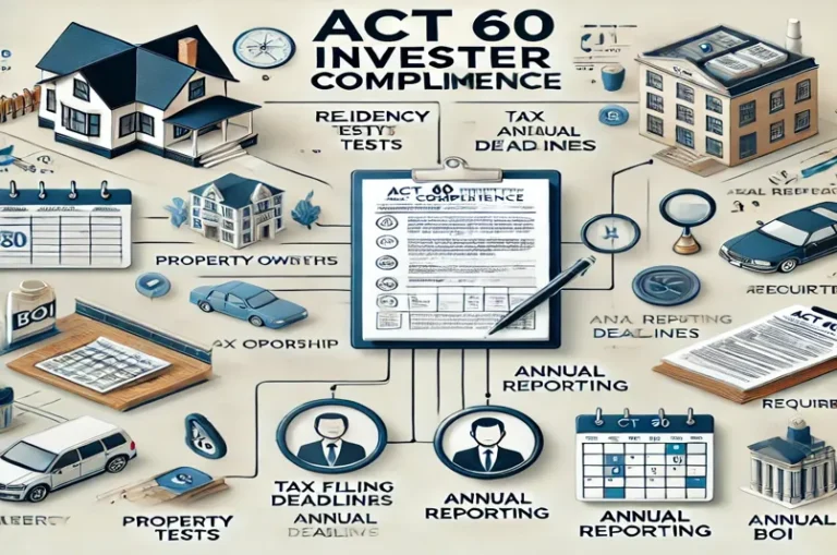 Act 60 Investor: Compliance Made Easy