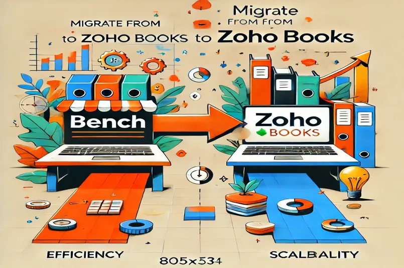 Transition from Bench to Zoho Books seamlessly