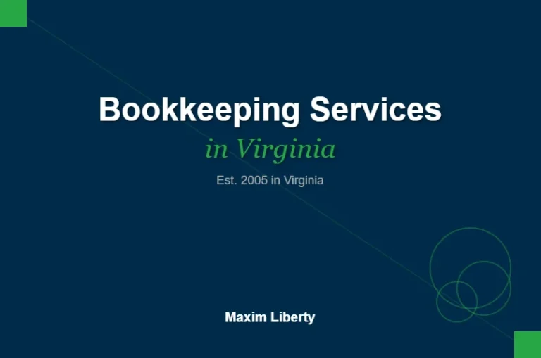 Bookkeeping Services in Virginia