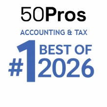 Maxim Liberty ranked #1 accounting and tax agency on 50Pros, 2026