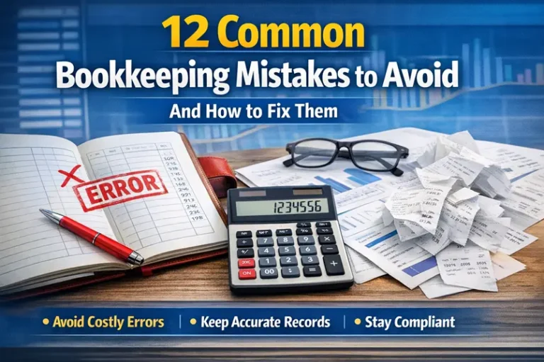 12 Common Bookkeeping Mistakes to Avoid (And How to Fix Them)