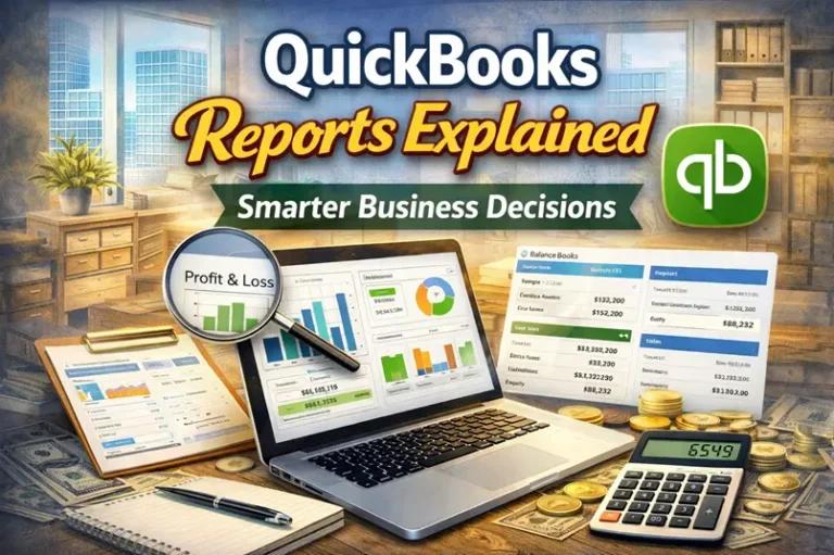 QuickBooks Reports Explained: Smarter Business Decisions